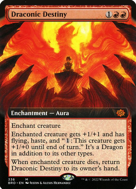 Draconic Destiny (BRO) (Extended Art) (#336)