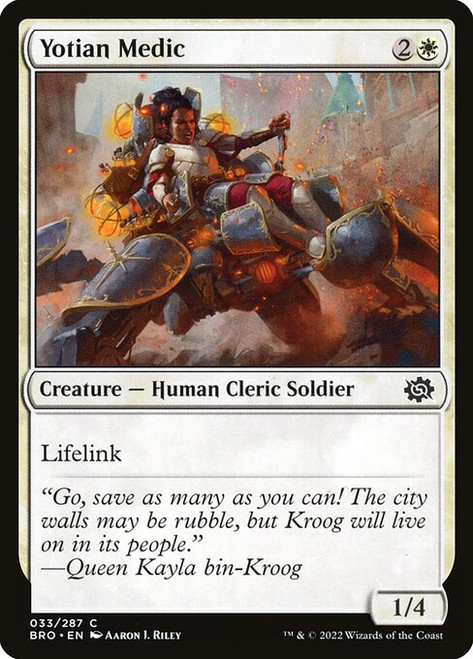 Yotian Medic (BRO) (Foil) (#33)