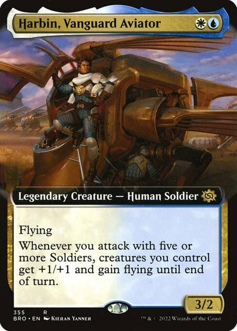 Harbin, Vanguard Aviator (BRO) (Foil) (Extended Art) (#355)