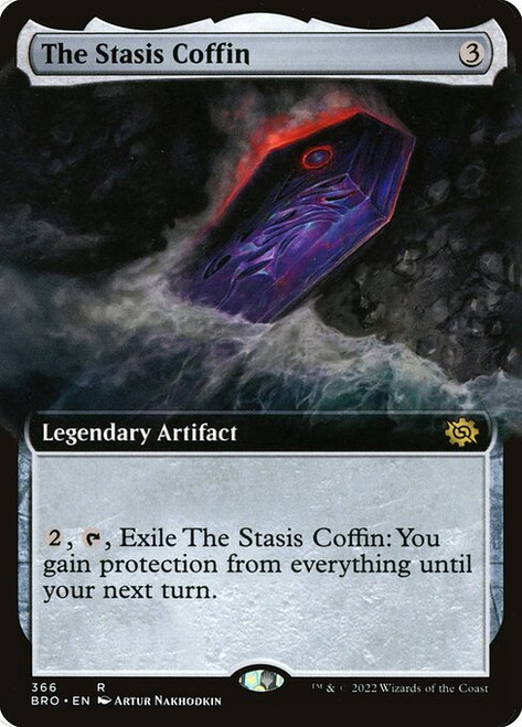 The Stasis Coffin (BRO) (Foil) (Extended Art) (#366)