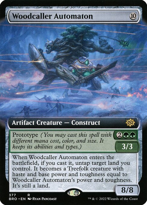 Woodcaller Automaton (BRO) (Extended Art) (#377)