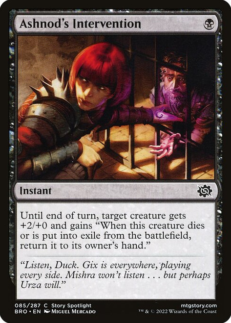 Ashnod's Intervention (BRO) (Foil) (#85)
