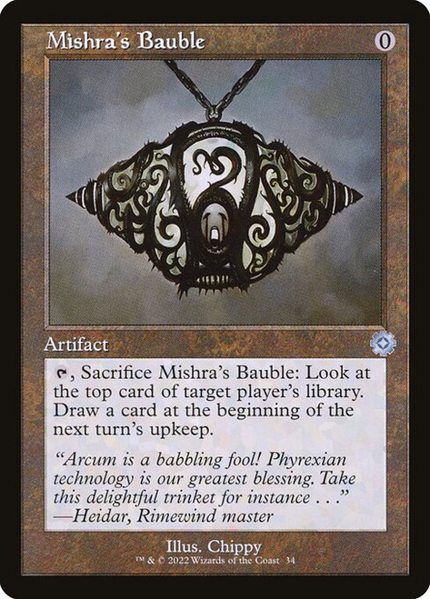 Mishra's Bauble (BRR) (Foil) (#34)