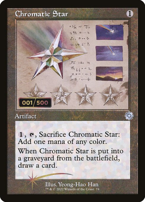 Chromatic Star (BRR) (Double Rainbow) (#74z)