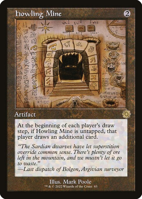 Howling Mine (BRR) (Foil) (#83)