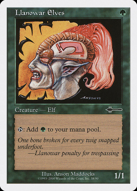 Llanowar Elves (BTD) (#58)