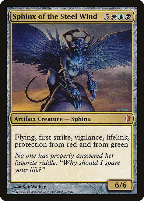 Sphinx of the Steel Wind (C13) (#217)