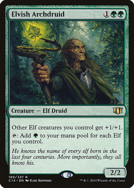 Elvish Archdruid (C14) (#190)
