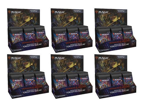 Adventures in the Forgotten Realms Set Booster Case (6 Boxes)