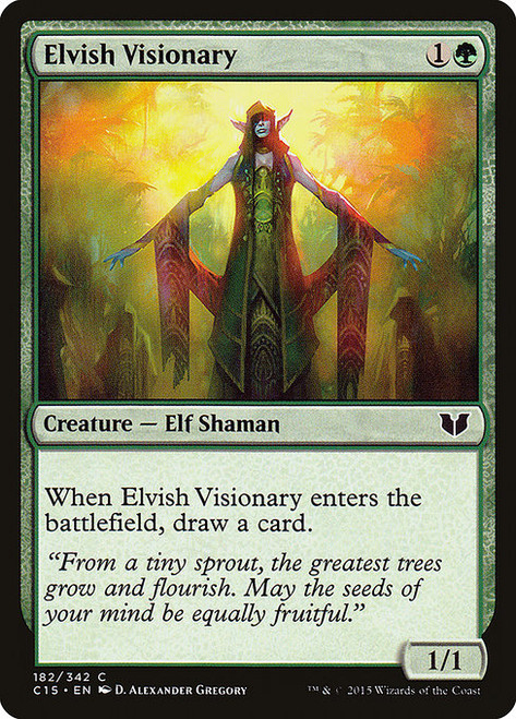 Elvish Visionary (C15) (#182)