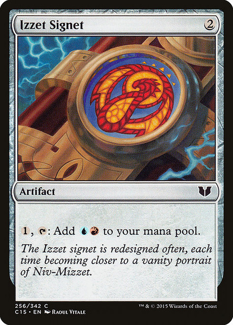 Izzet Signet (C15) (#256)
