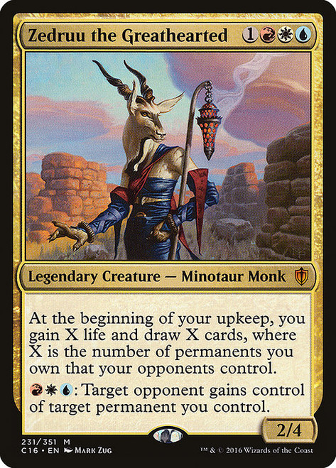 Zedruu the Greathearted (C16) (#231)