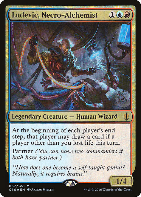 Ludevic, Necro-Alchemist (C16) (Foil) (#37)