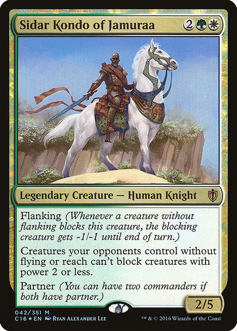 Sidar Kondo of Jamuraa (C16) (Foil) (#42)