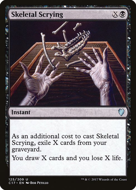 Skeletal Scrying (C17) (#125)