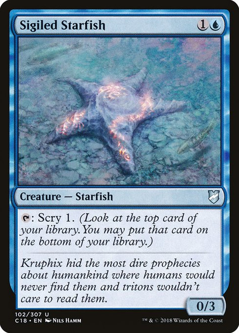 Sigiled Starfish (C18) (#102)
