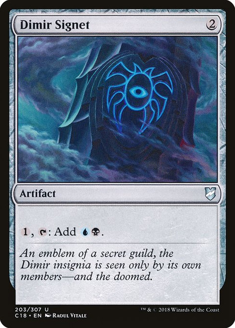Dimir Signet (C18) (#203)