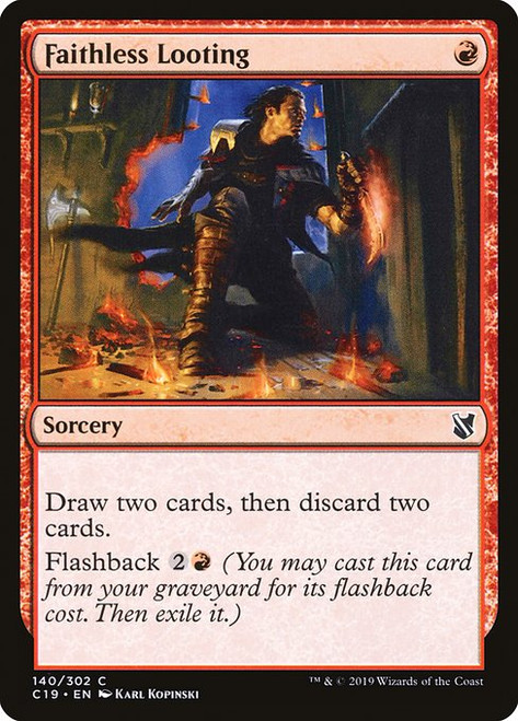 Faithless Looting (C19) (#140)