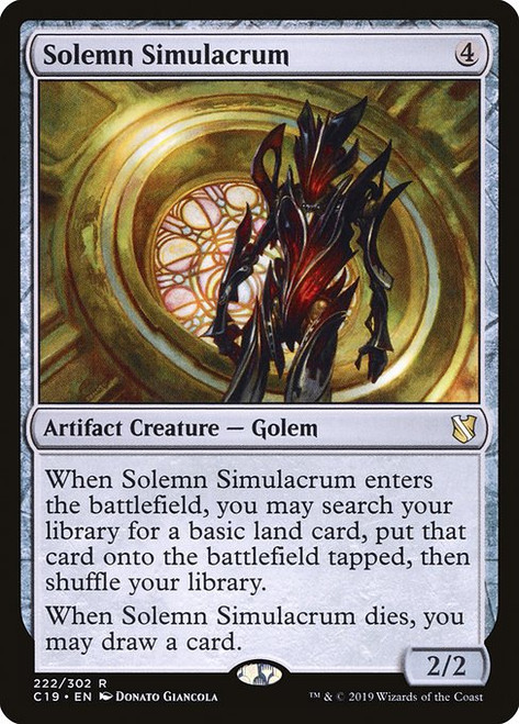 Solemn Simulacrum (C19) (#222)