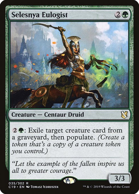 Selesnya Eulogist (C19) (#35)