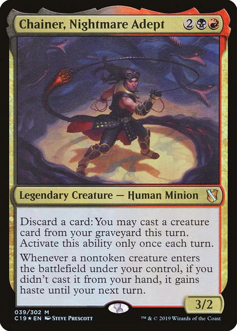 Chainer, Nightmare Adept (C19) (Foil) (#39)