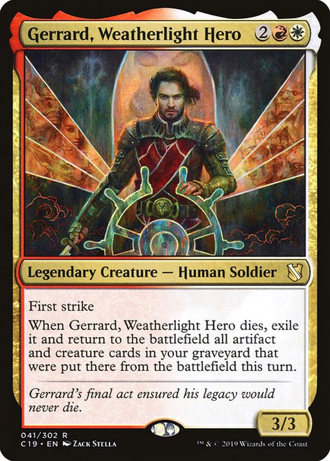 Gerrard, Weatherlight Hero (C19) (#41)