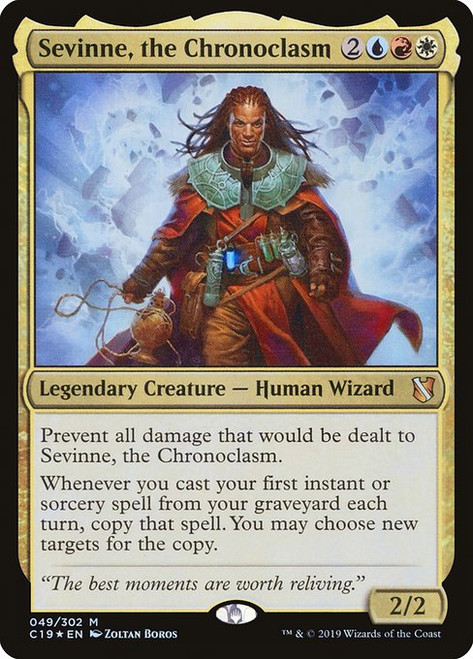 Sevinne, the Chronoclasm (C19) (Foil) (#49)