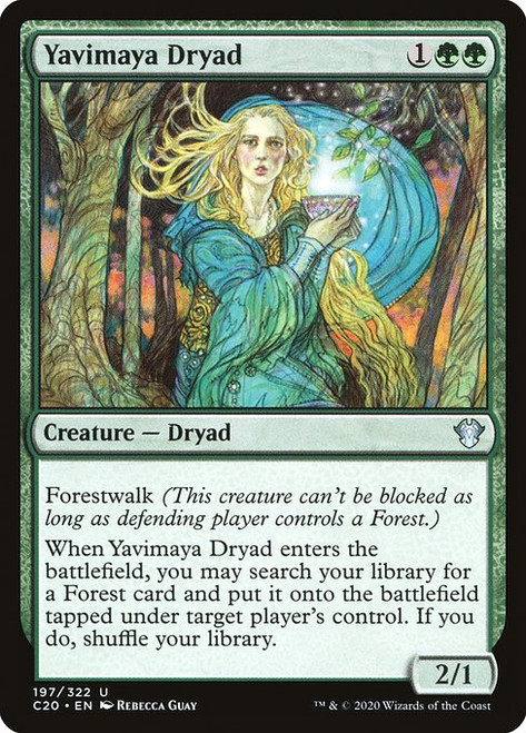 Yavimaya Dryad (C20) (#197)