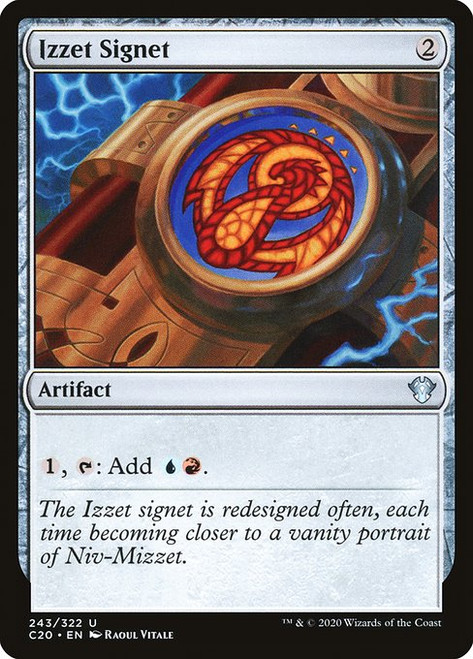 Izzet Signet (C20) (#243)