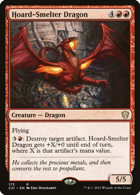 Hoard-Smelter Dragon (C21) (#173)