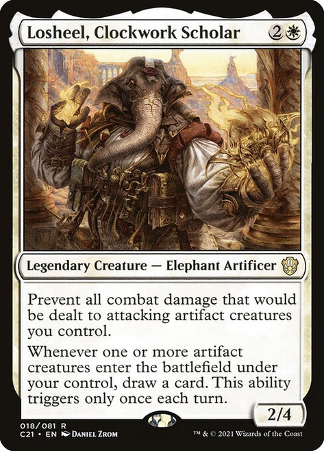 Losheel, Clockwork Scholar (C21) (#18)