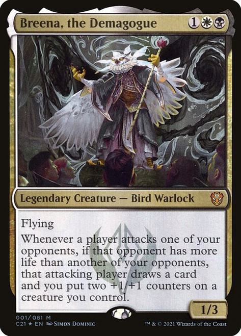 Breena, the Demagogue (C21) (Foil) (#1)