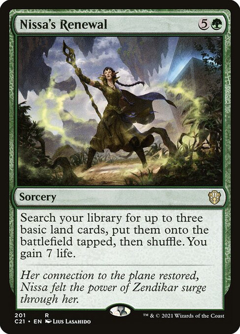 Nissa's Renewal (C21) (#201)