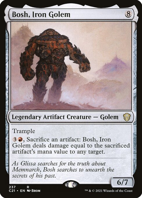 Bosh, Iron Golem (C21) (#237)