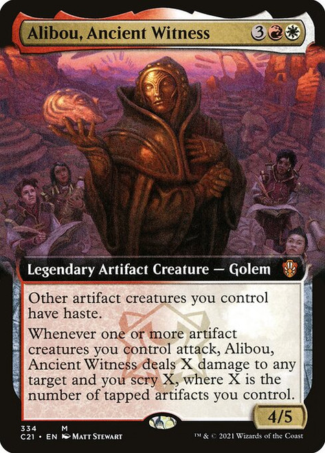 Alibou, Ancient Witness (C21) (Extended Art) (#334)
