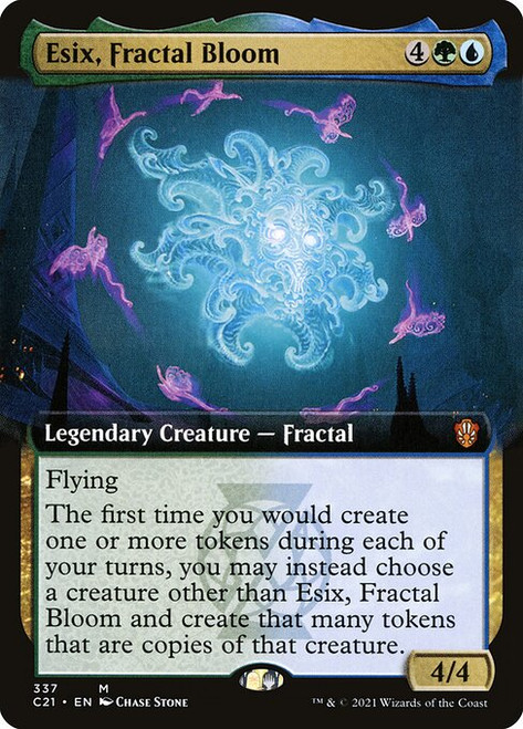 Esix, Fractal Bloom (C21) (Extended Art) (#337)