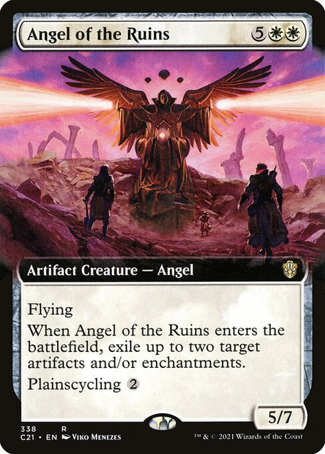 Angel of the Ruins (C21) (Extended Art) (#338)