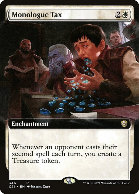 Monologue Tax (C21) (Extended Art) (#346)