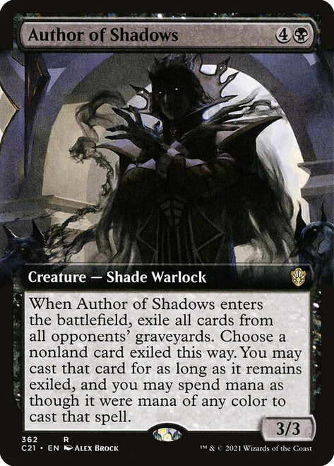 Author of Shadows (C21) (Extended Art) (#362)