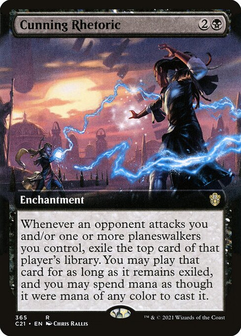 Cunning Rhetoric (C21) (Extended Art) (#365)