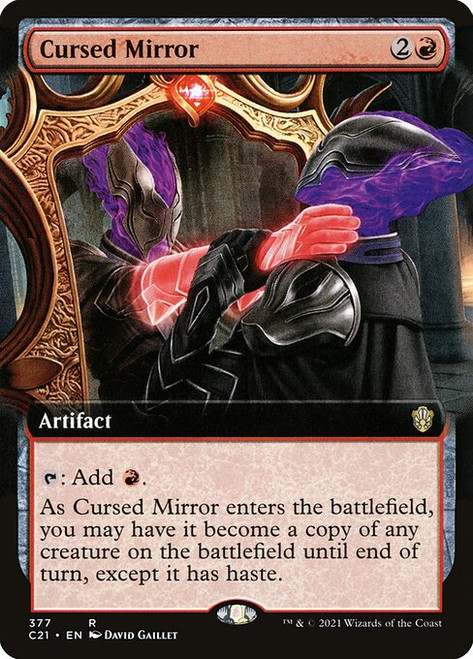 Cursed Mirror (C21) (Extended Art) (#377)