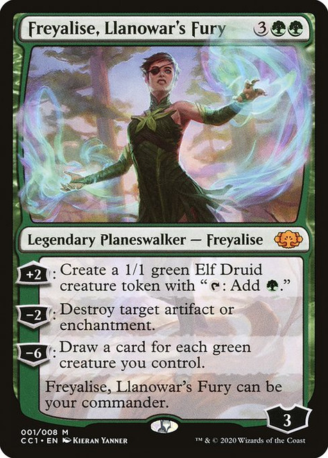 Freyalise, Llanowar's Fury (CC1) (#1)