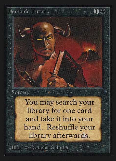 Demonic Tutor (DVD) (#49) - MTG Pirulo