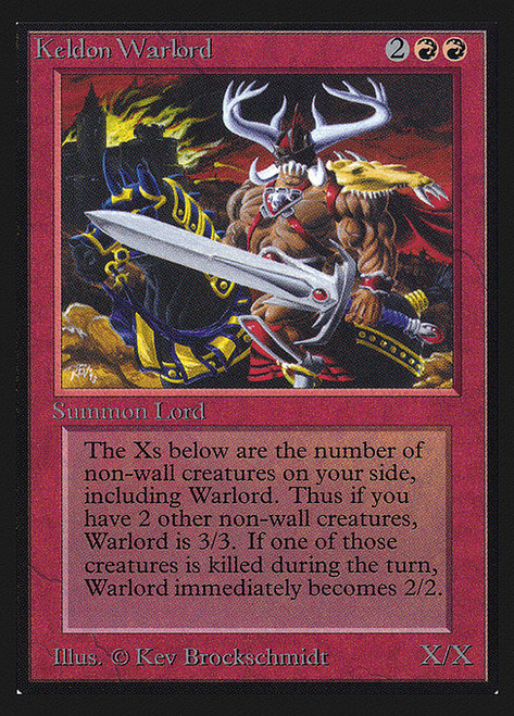 Keldon Warlord (CEI) (#161)