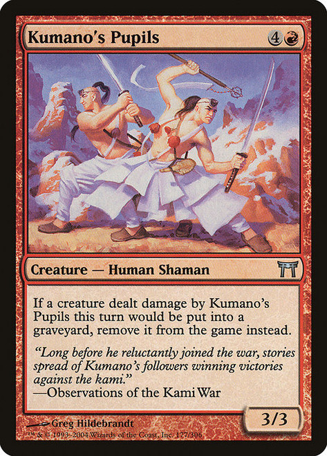 Kumano's Pupils (CHK) (#177)