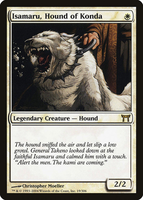 Isamaru, Hound of Konda (CHK) (#19)