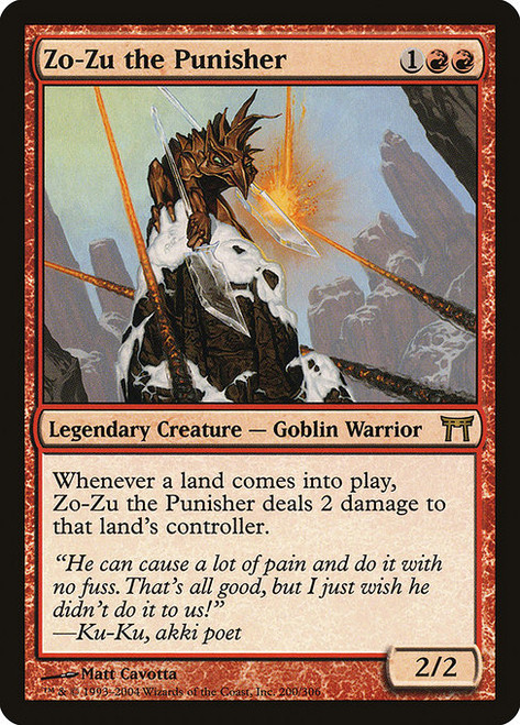 Zo-Zu the Punisher (CHK) (Foil) (#200)