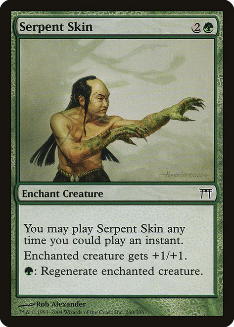 Serpent Skin (CHK) (Foil) (#240)