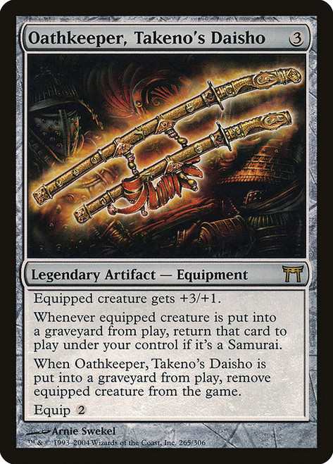 Oathkeeper, Takeno's Daisho (CHK) (Foil) (#265)