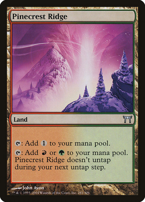 Pinecrest Ridge (CHK) (Foil) (#281)